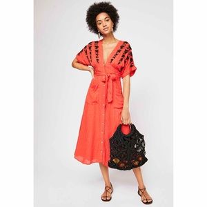 NWT Free People Love To Love You Midi Dress (L)